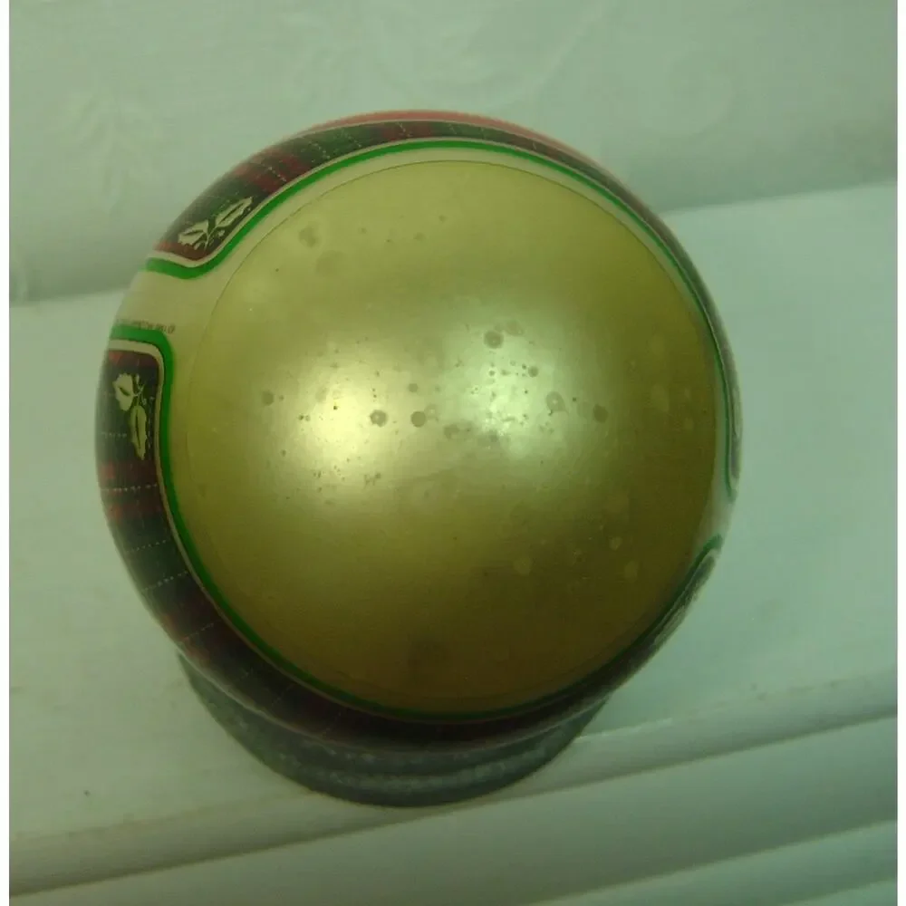 VINTAGE HALLMARK GLASS BALL ORNAMENT-